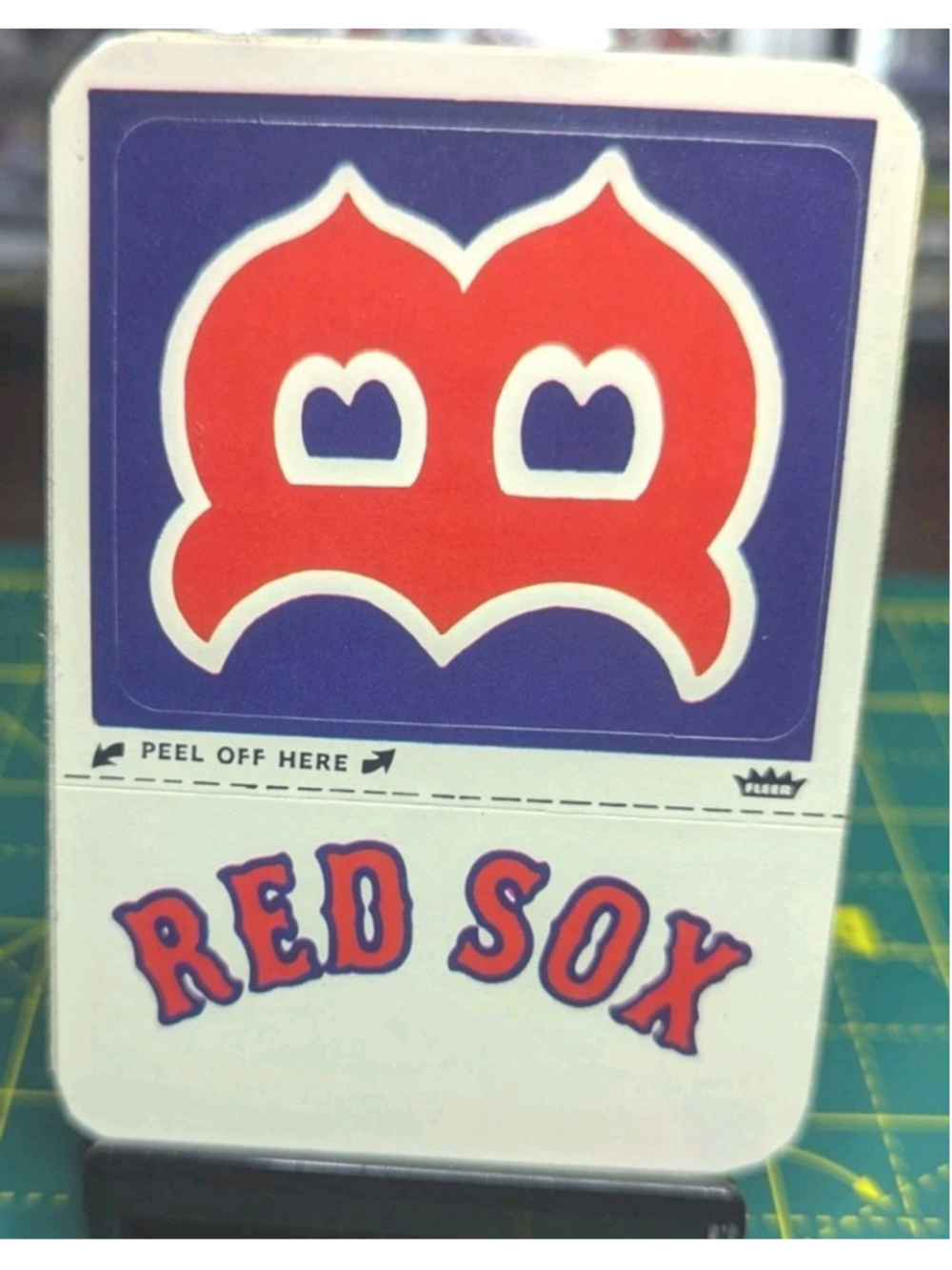 1980 Fleer Boston Red Sox Sticker Fridge Magnet